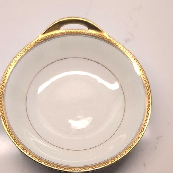 Elegant Wellesley by Haviland Limoges Porcelain Lemon Bowl Serving Dish Vintage - Picture 2 of 8